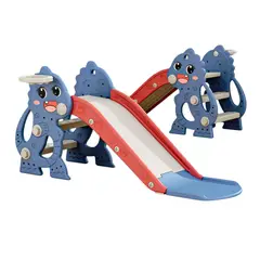 LUBABYCAS - Resbalín Infantil Plegable 1-6 Años Azul Rojo