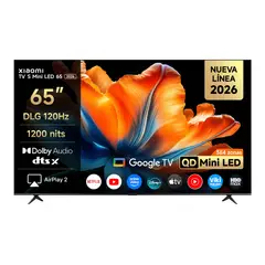 XIAOMI - Televisor Smart TV S Mini LED 65" 4K UHD Google TV 2026