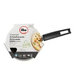 ILKO - Cacerola 16cm Aluminio Reciclado Grey Everyday Ctapa