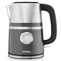 SOMELA - Hervidor HE1600 Precision Negro 1,7 Lts