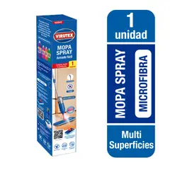 VIRUTEX - Mopa Plana De Microfibra Con spray