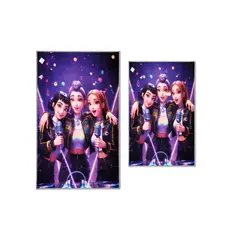 GENERICO - Alfombras K-Pop 2 Piezas Set (90x60 cm + 60x40 cm) Diseños Surtidos Antideslizantes