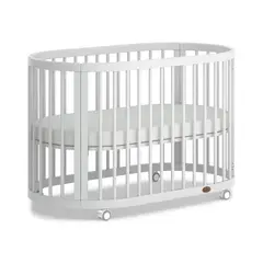 GENERICO - Cuna Ovalada De Madera Modelo De Lujo Estilo Stokke Marca Boori Australia