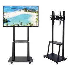 GENERICO - Soporte Tv Movil Con Ruedas 32 A 70 Base Pedestal Stand 1700A