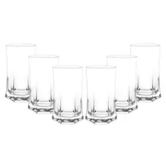 CRISTAR - Set De 6 Vasos Altos 332Cc Vivaldi Transparente