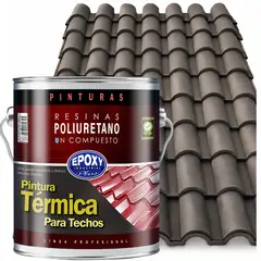 EPOXY - PINTURA TECHOS AISLANTE TERMICO - GALON - GRAFITO