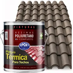 EPOXY - PINTURA TECHOS AISLANTE TERMICO - GALON - GRIS PIZARRA