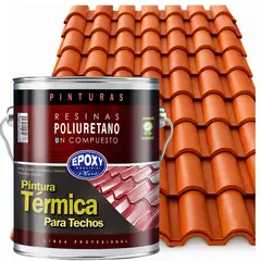 EPOXY - PINTURA TECHOS AISLANTE TERMICO - GALON - TERRACOTA CLARO