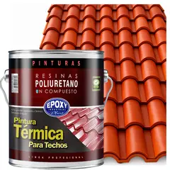 EPOXY - PINTURA TECHOS AISLANTE TERMICO - GALON - TERRACOTA COLONIAL