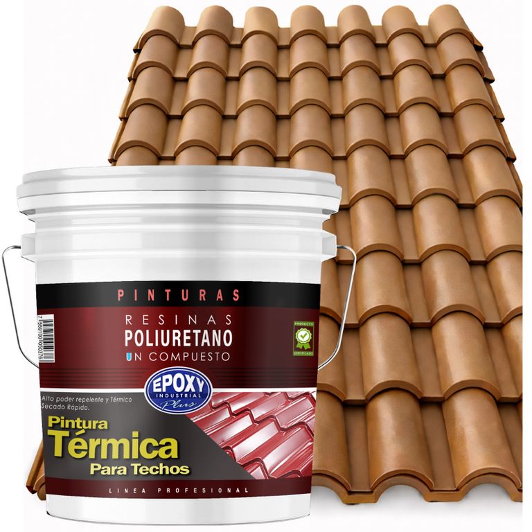 PINTURA TECHOS AISLANTE TERMICO - TINETA 10L - ARENA GRIS