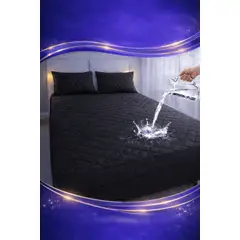 GENERICO - Cubre Colchon Impermeable 2 Plazas + Fundas Marca Alpro
