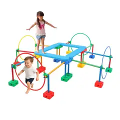 KIDSCOOL - Circuito Psicomotriz 10 en 1 Montessori Multicolor
