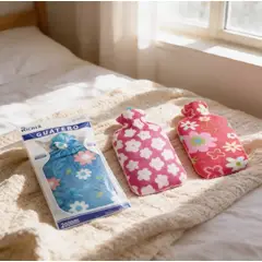 GENERICO - Guatero Bolsa De Agua Caliente 2 Litros Con Funda Polar