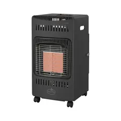 KLYMA - Estufa a Gas Interior 5 Kg 2,8 Kw VARME Black