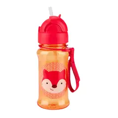SKIP HOP - Botella con Bombilla Zoo Tritan Renew - Fox
