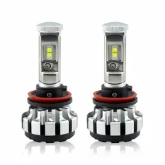 VIDA BUENAS - Par Kit Ampolletas Turboled T1s H7 Chip No Error Canbus, Foco LED para Auto