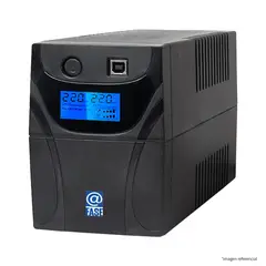 FASE - UPS AUR-650-LCD-USB-I UPS INTERACTIVO DISPLAY LCD -  650 VA/220VAC-02 SALIDAS ITALIANAS/SCHUKO