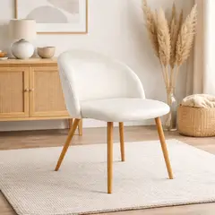 GENERICO - Pack 4 Sillas Tokio Felpa Beige