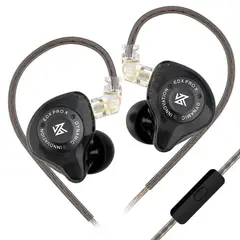 KZ - Auriculares metálicos con cable EDX Pro X auriculares intrauditivos con graves y micrófono