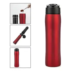 VIDA BUENAS - Termo Cafetera Portatil Prensa Francesa,portatil 350ml