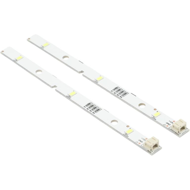 2 Lámparas Led Para Refrigerador Pcb Bcd-630wt Dc12v 1.25w