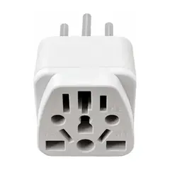 GENERICO - Adaptador De Enchufe Universal Para Viaje A Brasil, 3 Pines. BELUG