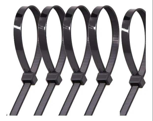Amarra Plástica XL Brida 9mm x 650mm Negra Pack 5 Unidades Para Cables