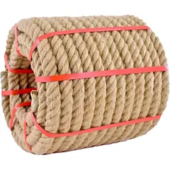 KUANGYE - Cuerda Soga Yute Cáñamo 20mm 50mts Decoración Manualidades