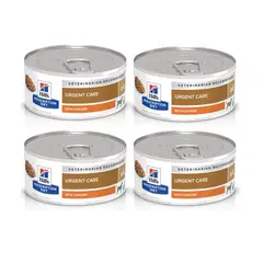 HILLS - X4 Latas A/d Urgent Care Perro Y Gato 156grs.