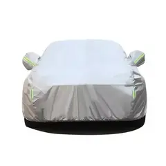 AIZO - Carpa Cubre Auto Plata SUV YL Impermeable Protector contra Sol y Lluvia