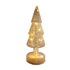 TIOZONEY - Luces de decoración navideña - árbol de Navidad 26CM