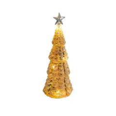 TIOZONEY - Luces de decoración navideña - árbol de Navidad 24CM