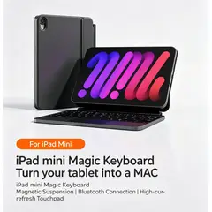 CORRERREY - Aplicación del iPad mini 7 / 6 protección de teclado de control inteligente absorción magnética