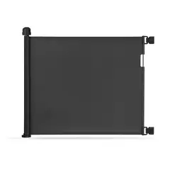 MOMCOZY - Puerta retráctil de seguridad para bebés - Gris