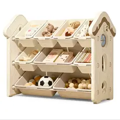 GENERICO - Organizador De Juguetes Niños Estante Infantil 67x38x66cm