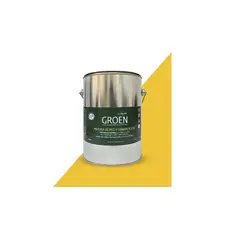 IDEA TEC - Pintura pisos alto tráfico Groen 3,8L amarillo