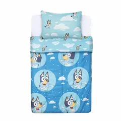 BLUEY - Plumon infantil cobertor reversible 1.5 plazas