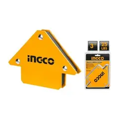 INGCO - Escuadra Magnética 3 Pulgadas 25 Lbs Para Soldar