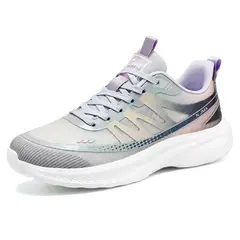 TIOZONEY - Zapatos casuales transpirables para hombre - Morado