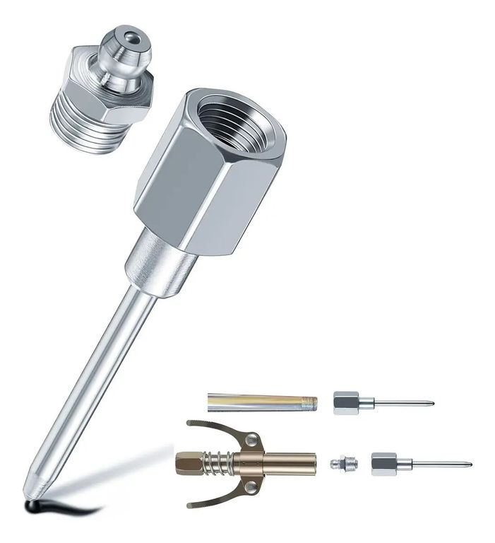 Agujas De Engrase Adaptador Boquilla Para Grasera 18 Npt