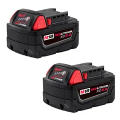 MILWAUKEE - SET 2 BATERIAS M18 5 AH 48-11-1852