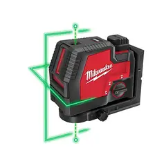 MILWAUKEE - NIVEL VERDE LASER VERDE LINEAS Y PUNTO USB 3522-21