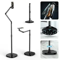 TELESIN - Soporte Piso Magnético Pro para Celular Streaming Contenido