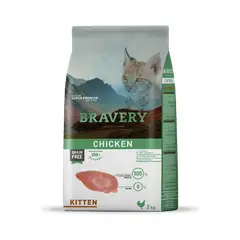 BRAVERY - Pollo Kitten 2 kg