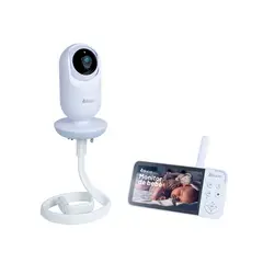 BALIA - Monitor de Bebé con Cámara 360° y Visión Nocturna