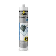 FULLSELLO - Silicona Para Goteras Emergencia Pega En Mojado Negro