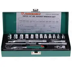 JONNESWAY - JGO DADOS 1/4 18 PZS S04H2118S