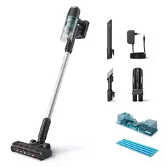 PHILIPS - Aspiradora Vertical XC3133 Inalámbrica Trapea Luz