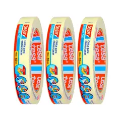 TESA - Pack 3 Cintas Enmascarar 18m X40mm