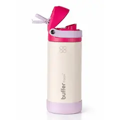 BUFFER FLASK - Termo Botella Termica Agua Buffer Niño Niña Acero Inox 550ml - Rosa claro